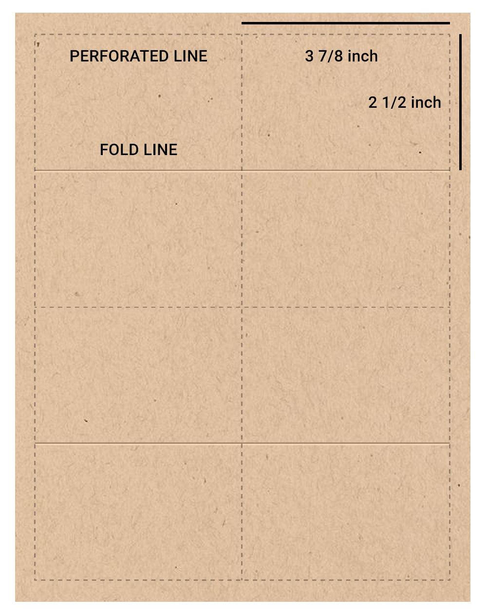 Premium Inkjet / Laser Printable Place Cards - 40 pc