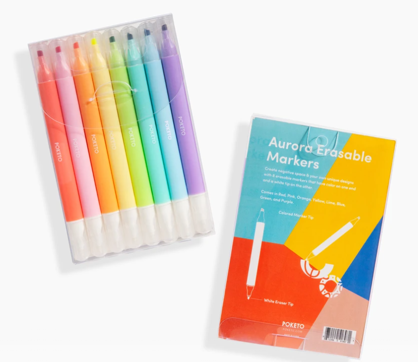 AURORA ERASABLE MARKERS SET