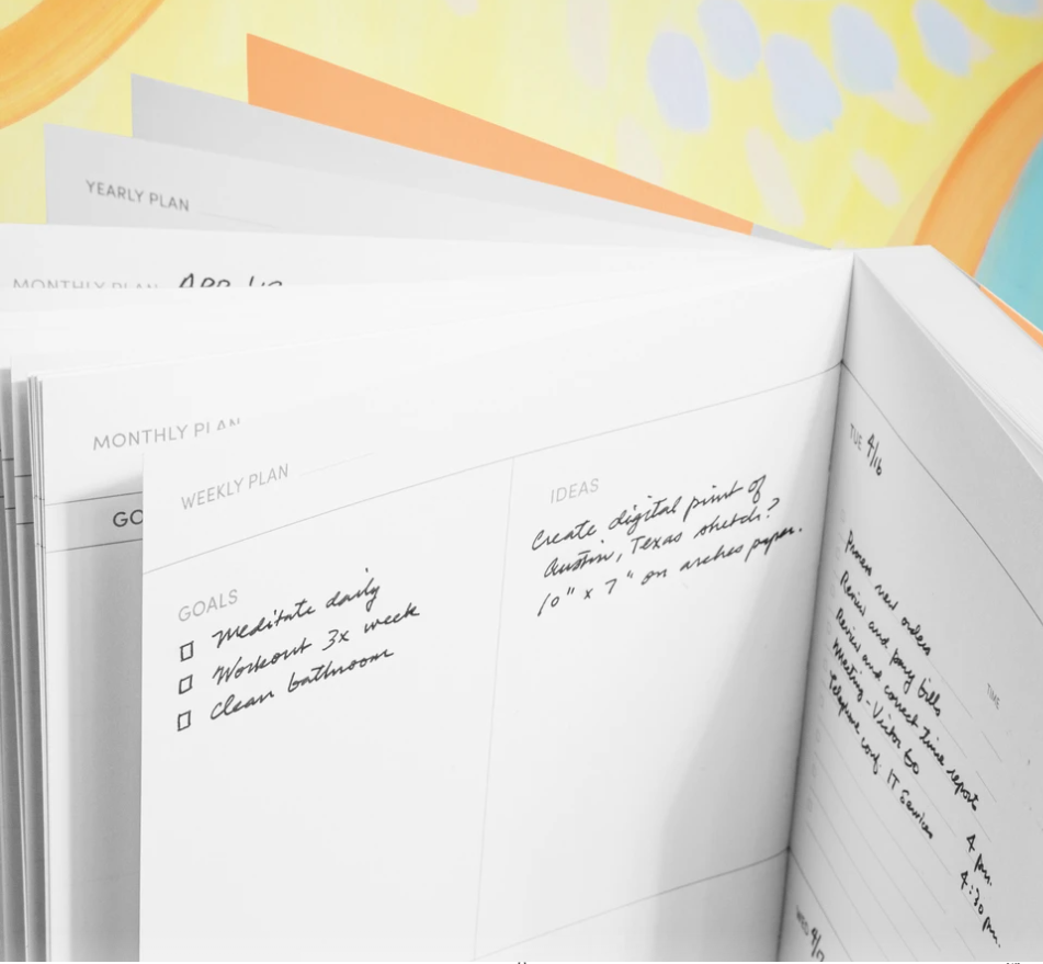 Concept Planner In Peach