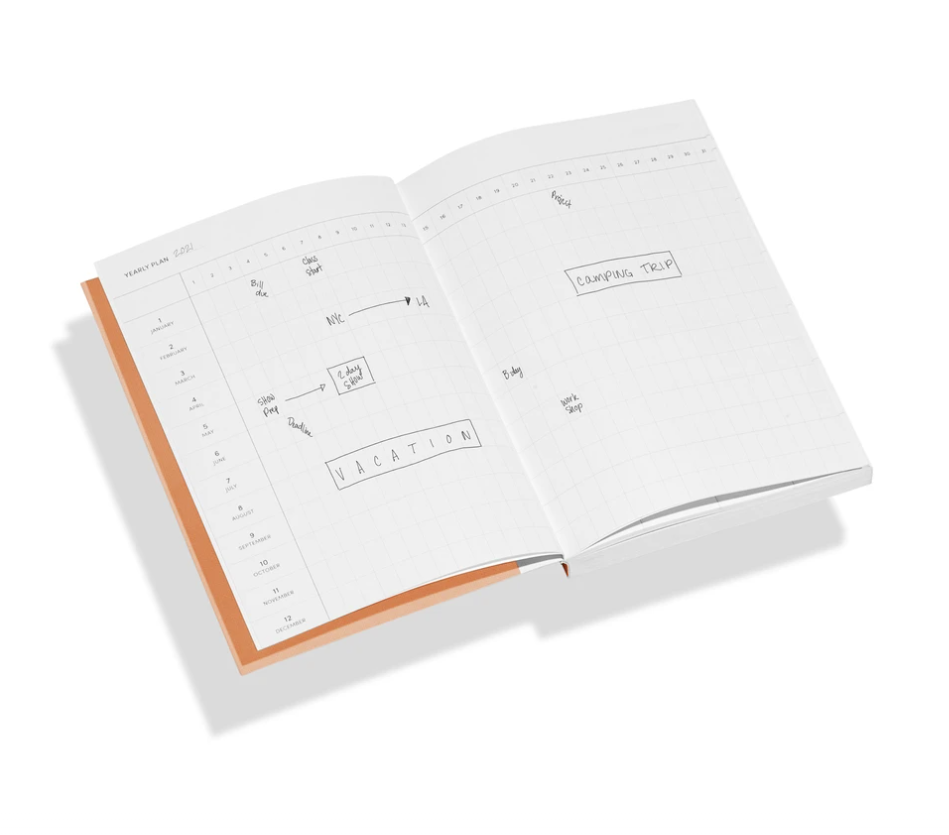 Concept Planner In Peach