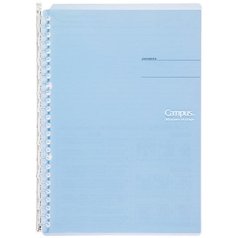 KOKUYO DISCBOUND NOTEBOOK CAMPUS BINDER SMART RING B5 LIGHT BLUE