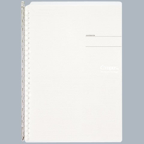 KOKUYO DISCBOUND NOTEBOOK CAMPUS BINDER SMART RING B5 LIGHT CLEAR