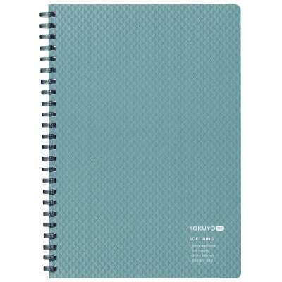 KOKUYO ME SOFT RING NOTEBOOK A5 50 SHEETS 5MM GRID BLUE