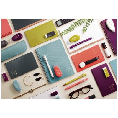 KOKUYO ME SOFT RING NOTEBOOK A5 50 SHEETS 5MM GRID BLUE