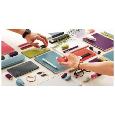 KOKUYO ME SOFT RING NOTEBOOK A5 50 SHEETS 5MM GRID BLUE