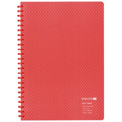 KOKUYO ME SOFT RING NOTEBOOK A5 50 SHEETS 5MM GRID PINK