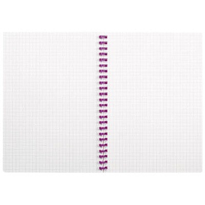 KOKUYO ME SOFT RING NOTEBOOK A5 50 SHEETS 5MM GRID PURPLE
