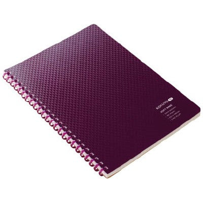 KOKUYO ME SOFT RING NOTEBOOK A5 50 SHEETS 5MM GRID PURPLE