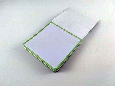 MD STICKY NOTES PICKABLE GREEN