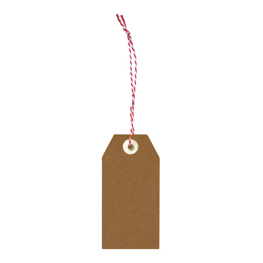 Recycled Kraft Paper Gift Tags - set of 20