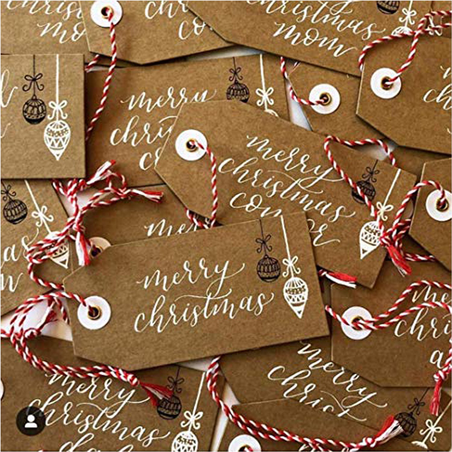 Recycled Kraft Paper Gift Tags - set of 20 – BonBon Paper ™