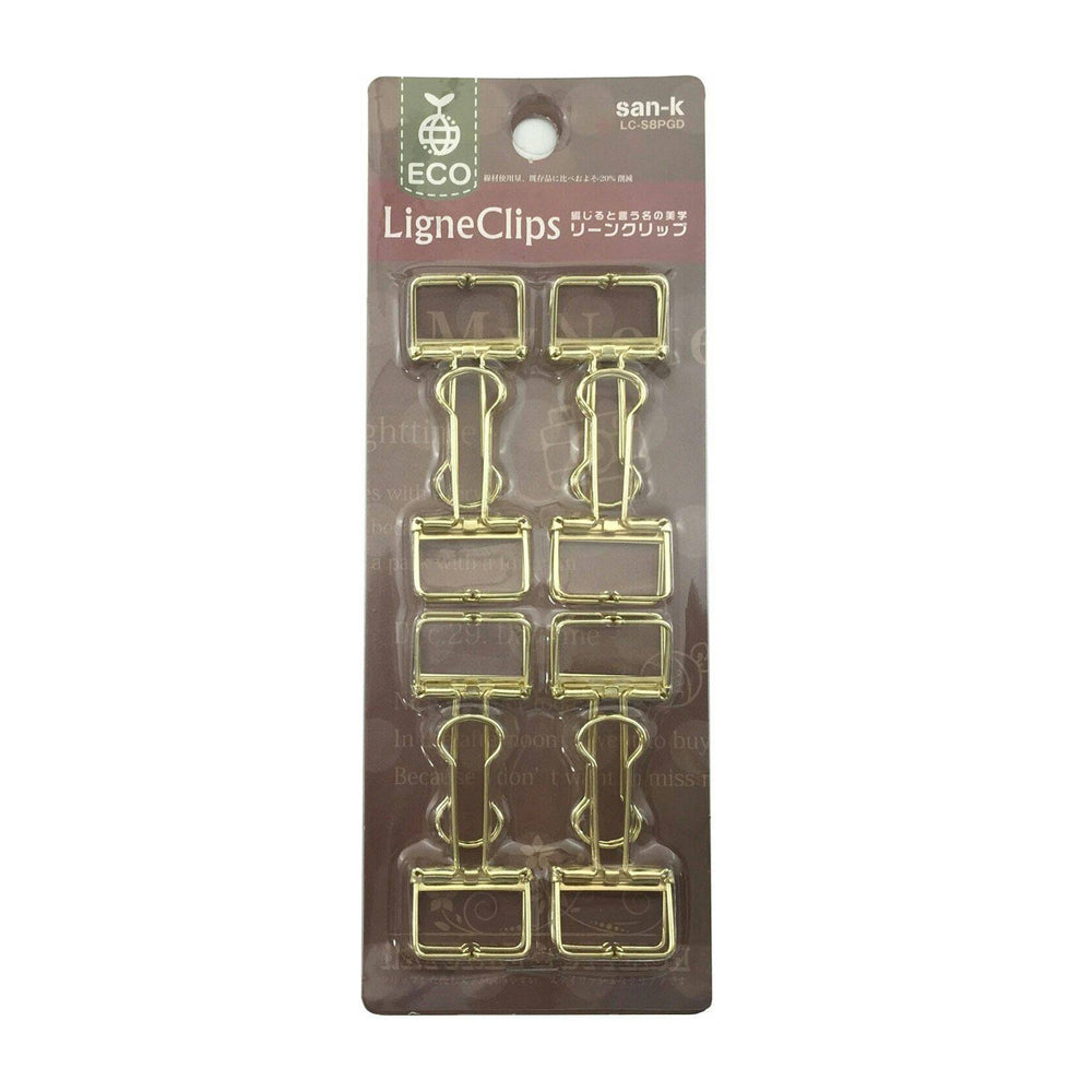 LIGNE CLIPS GOLD SMALL (8 CLIPS)