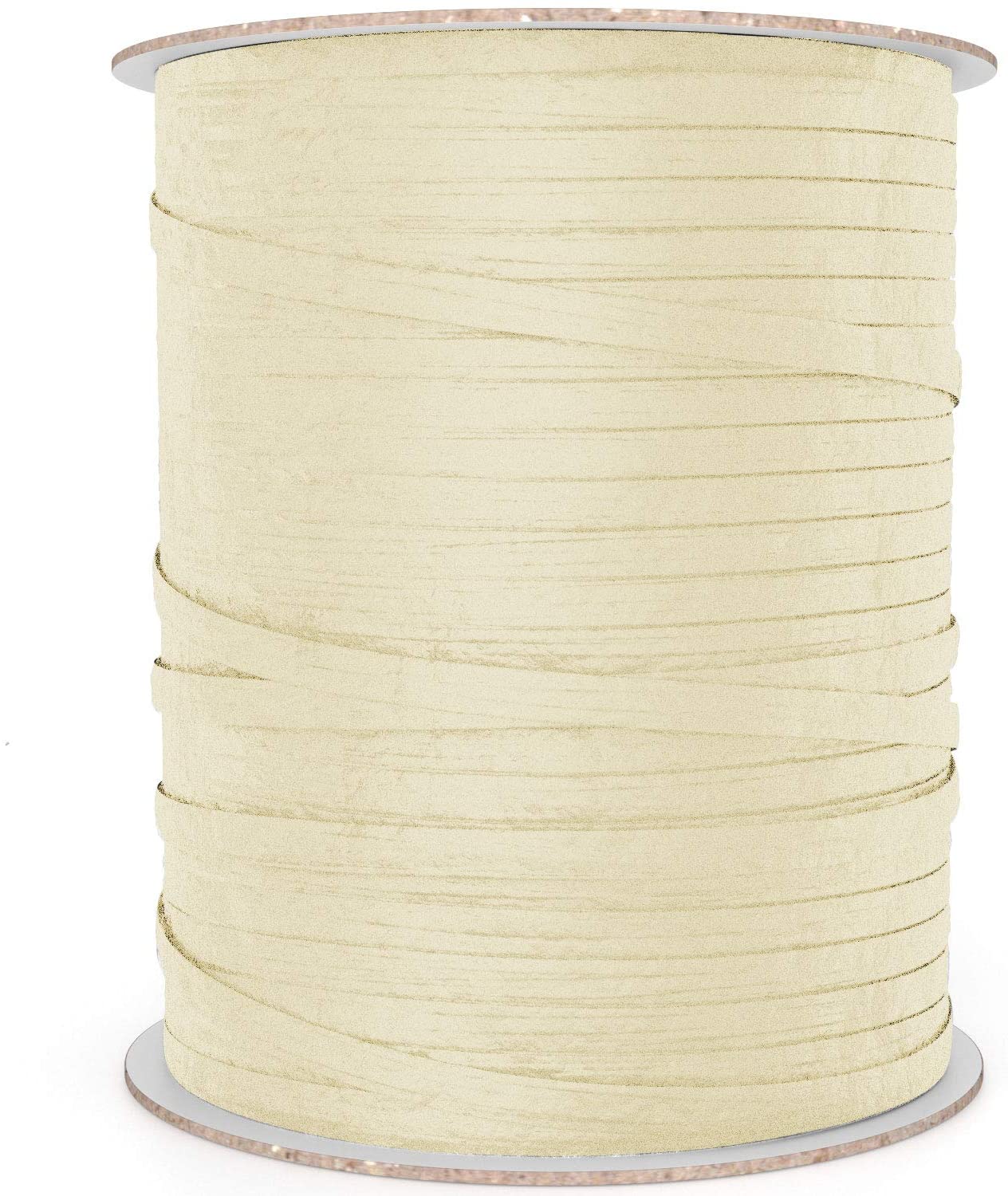 Ivory Raffia Ribbon – BonBon Paper