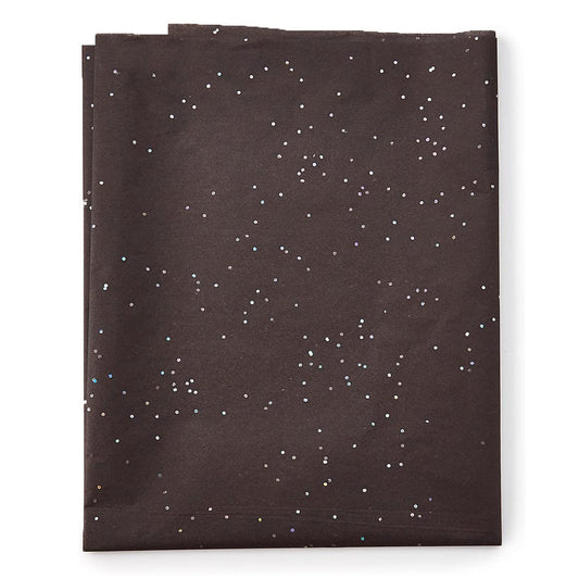 Black Sparkle Premium Tissue Paper