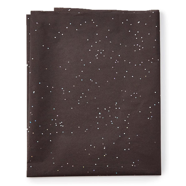 Black Sparkle Bulk Premium Tissue Paper