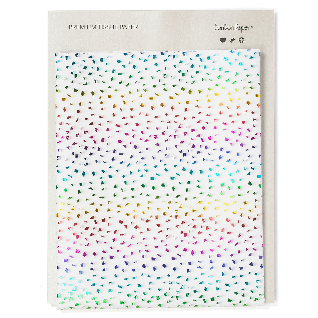 BonBon Paper Magical Glitter Tissue Paper, 36-Count
