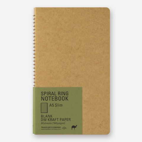 A5 SLIM BLANK DW KRAFT PAPER