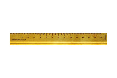 BRASS CM RULER