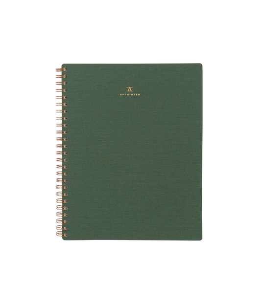 Dot Grid Workbook in Fern Green