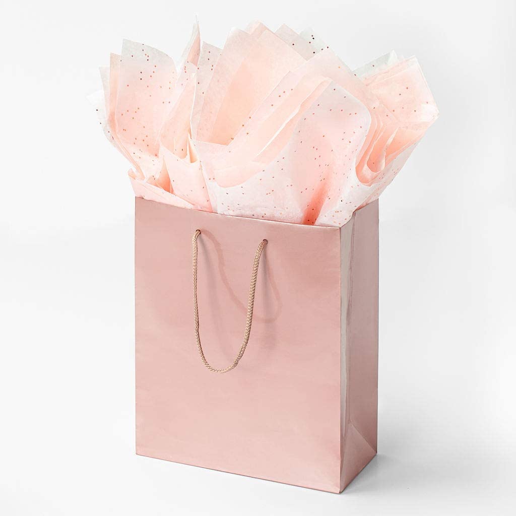 Rose Gold Sparkle Tissue Paper