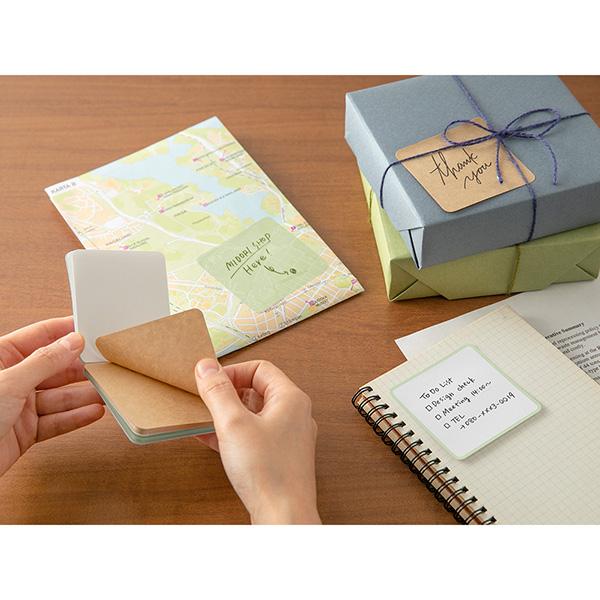 MD STICKY NOTES PICKABLE GREEN